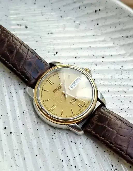 Tissot 1853 Automatic 21 Jewels – szwajcarski zegarek vintage — praca twórcy adamkuczok na Freshwall Marketplace