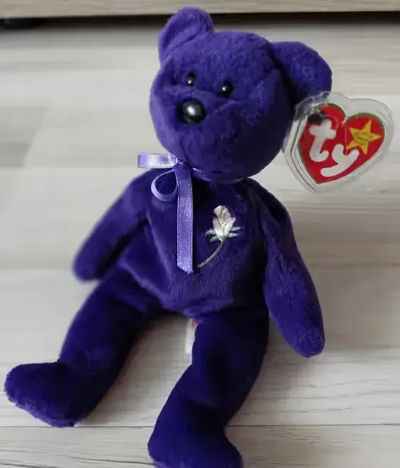 Ty Beanie Babies Diana Princess of Wales maskotka miś 1997r 22cm — praca twórcy Anna na Freshwall Marketplace