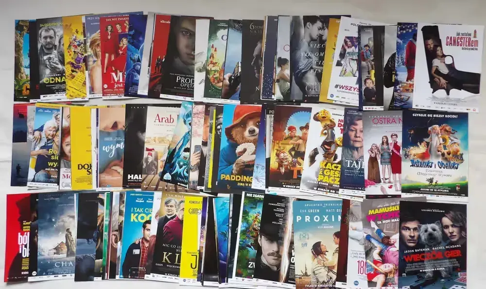 Ulotki filmowe 579 sztuk — praca twórcy Paweł na Freshwall Marketplace