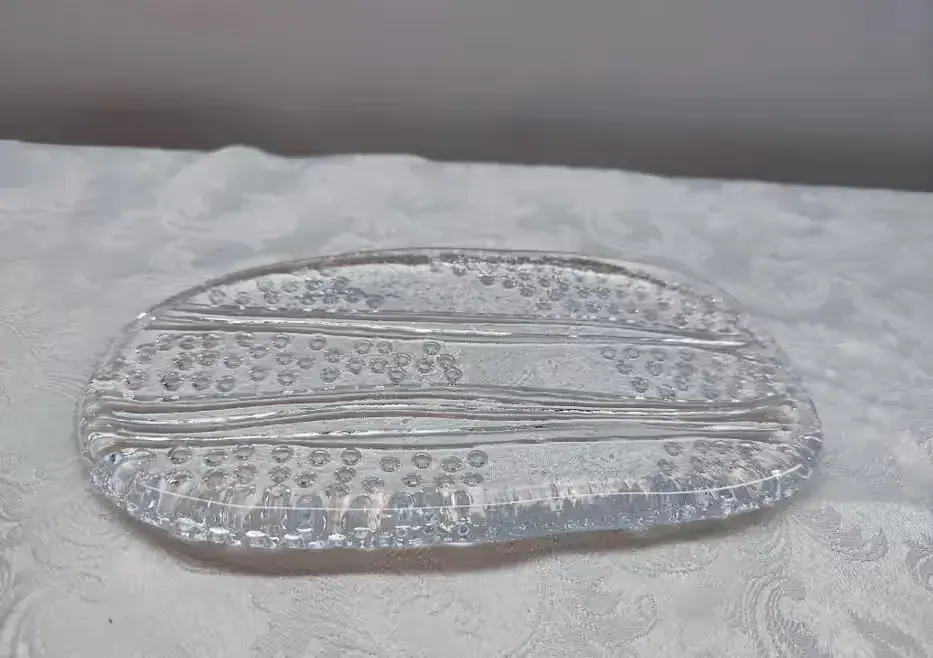 Uno Westerberg Pukeberg Szwecja Patera Taca 20 cm Szkło Artystyczne — praca twórcy M Szkiełko na Freshwall Marketplace