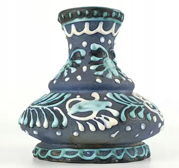 Wazon ceramiczny Marei Keramik ceramika Niemiecka Ręcznie malowany — praca twórcy WAL - MAR na Freshwall Marketplace