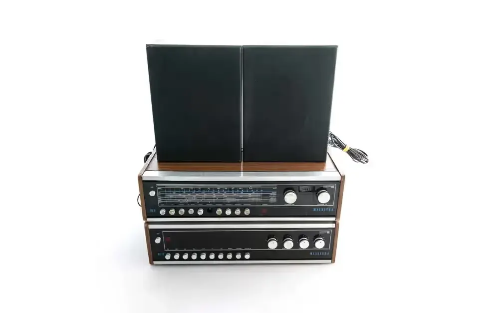 Wzmacniacz HI-FI UNITRA Diora Meluzyna WST-101 620-01 z tunerem TST-101 621-01 + głośniki TONSIL — praca twórcy Piotr na Freshwall Marketplace