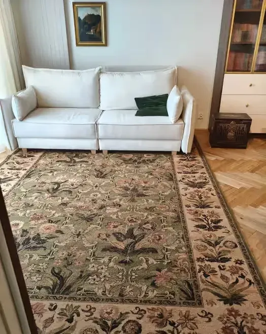 Dywan wełniany 240x340 zielony Agnella Isfahan Olandia — praca twórcy Agbe na Freshwall Marketplace