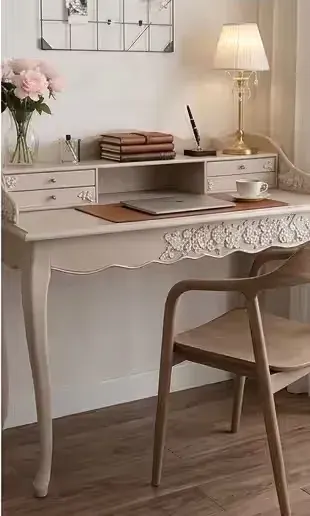 Eleganckie biurko / toaletka w kolorze kaszmiru — praca twórcy Małgorzata na Freshwall Marketplace