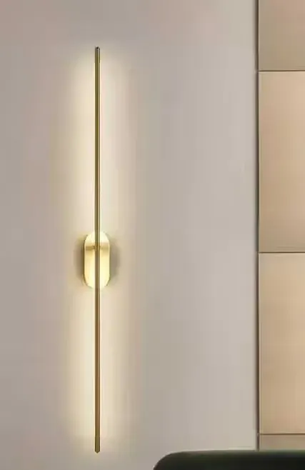 Goldpatick - nowoczesna lampa ścienna LED 60cm — praca twórcy Agata na Freshwall Marketplace