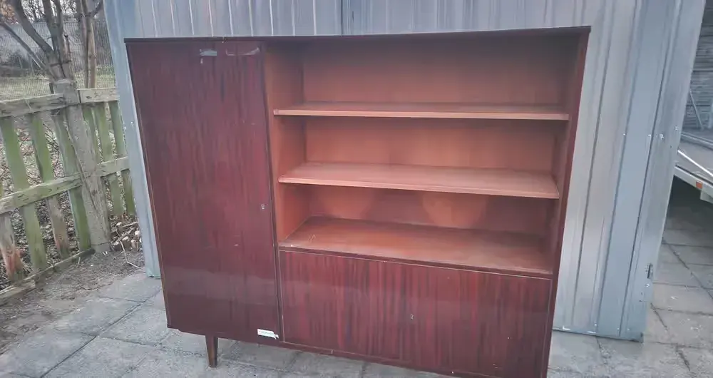 kredens regał  komoda witryna biblioteczka prl kultowa vintage — praca twórcy Łukasz na Freshwall Marketplace