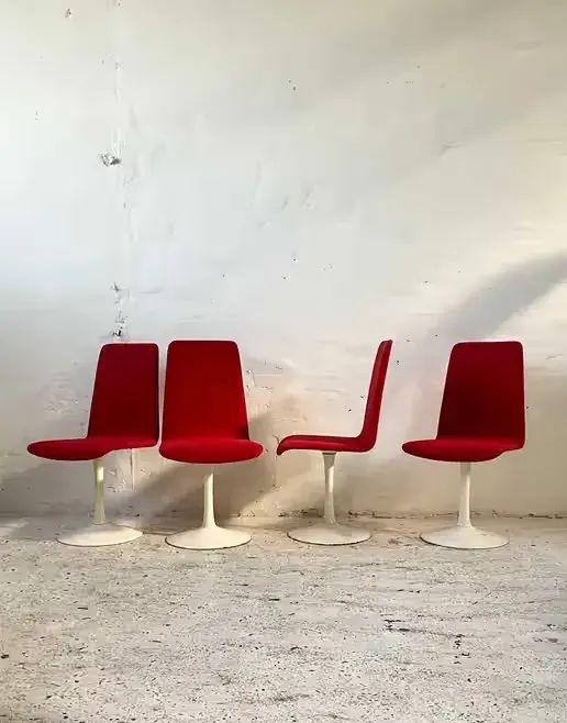 Krzesła obrotowe space age lata 70 vintage design — praca twórcy Retronauci.pl na Freshwall Marketplace