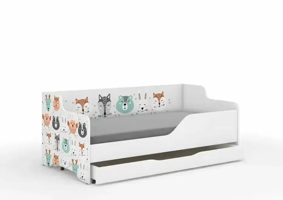 Łóżko dziecięce LILU 160x80 z GRAFIKĄ - Szuflada ! — praca twórcy Decore na Freshwall Marketplace