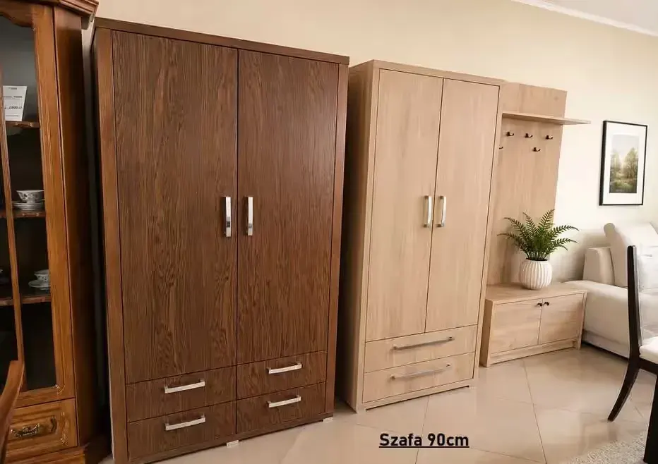 Nowa Szafa Dębowa z szufladami REMI- Dąb Rustikal Sonoma, WYPRZEDAŻ -50% Producent Pyka OLESNO — praca twórcy Salon Firmowy OLESNO 46-300 Ul. Wachowska 1 na Freshwall Marketplace
