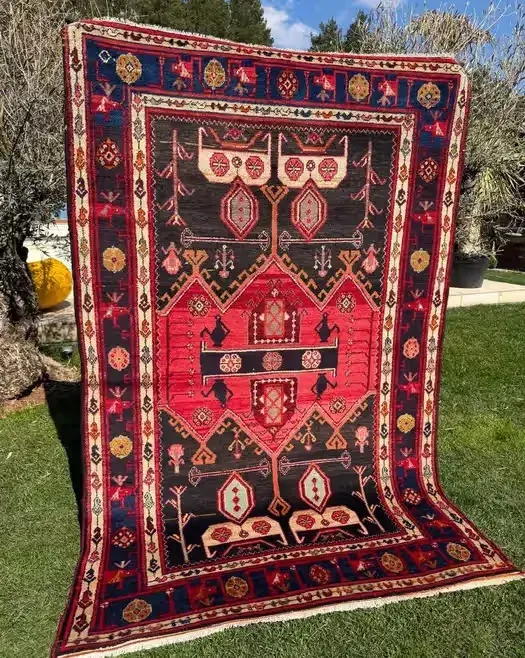 Nowy Dywan Perski Wełniany Iran Hamadan 240x150 NAJTANIEJ W POLSCE — praca twórcy Dywany Świata na Freshwall Marketplace