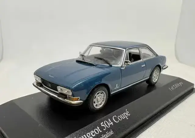 1/43 Peugeot 504 Coupe 1974 Minichamps — praca twórcy Malgorzata na Freshwall Marketplace