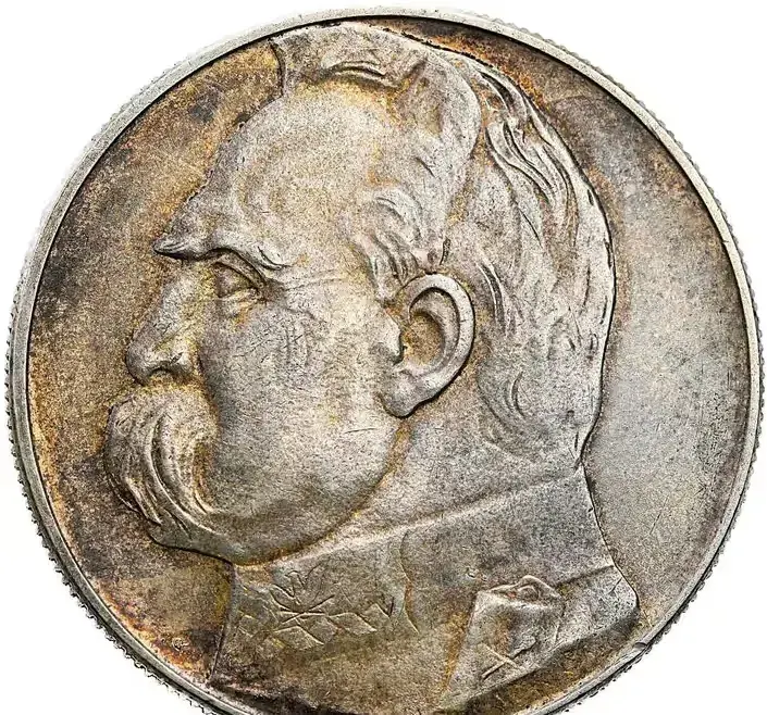 10 złotych 1934 Piłsudski – RZADKI ROCZNIK - BARDZO ŁADNE — praca twórcy Adam na Freshwall Marketplace