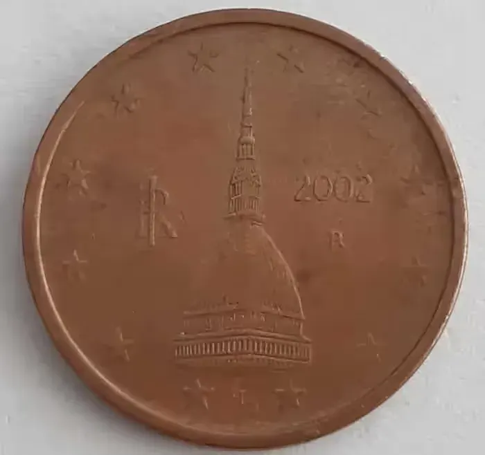 2 euro cent 2002 Włochy rzadka moneta — praca twórcy Agnieszka na Freshwall Marketplace
