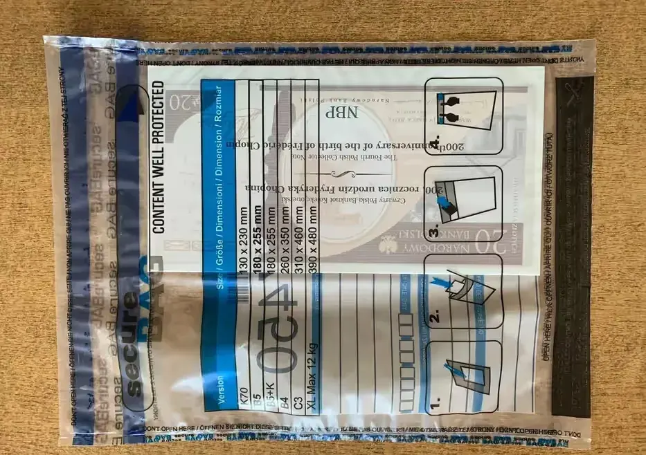 20 zł Banknot NBP - 200. rocznica urodzin Fryderyka Chopina (w folii) — praca twórcy Tomek na Freshwall Marketplace