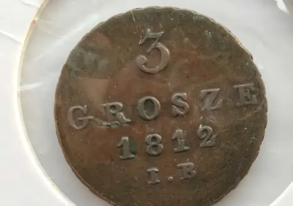 3 grosze trojak 1812 — praca twórcy Artur na Freshwall Marketplace