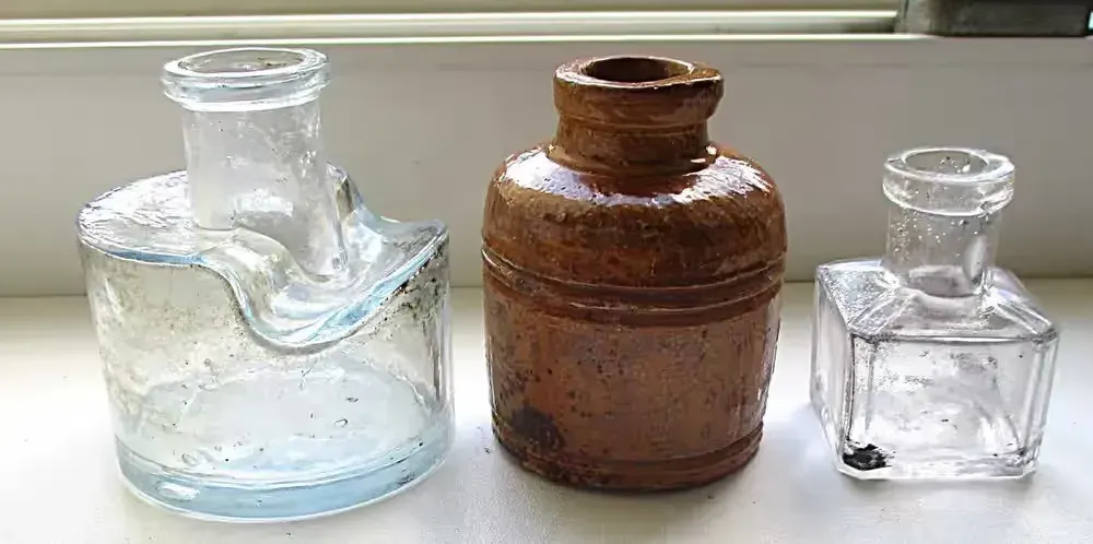 3 sztuki Starych Kałamarzy - ok. 1900 r. — praca twórcy Andrzej na Freshwall Marketplace