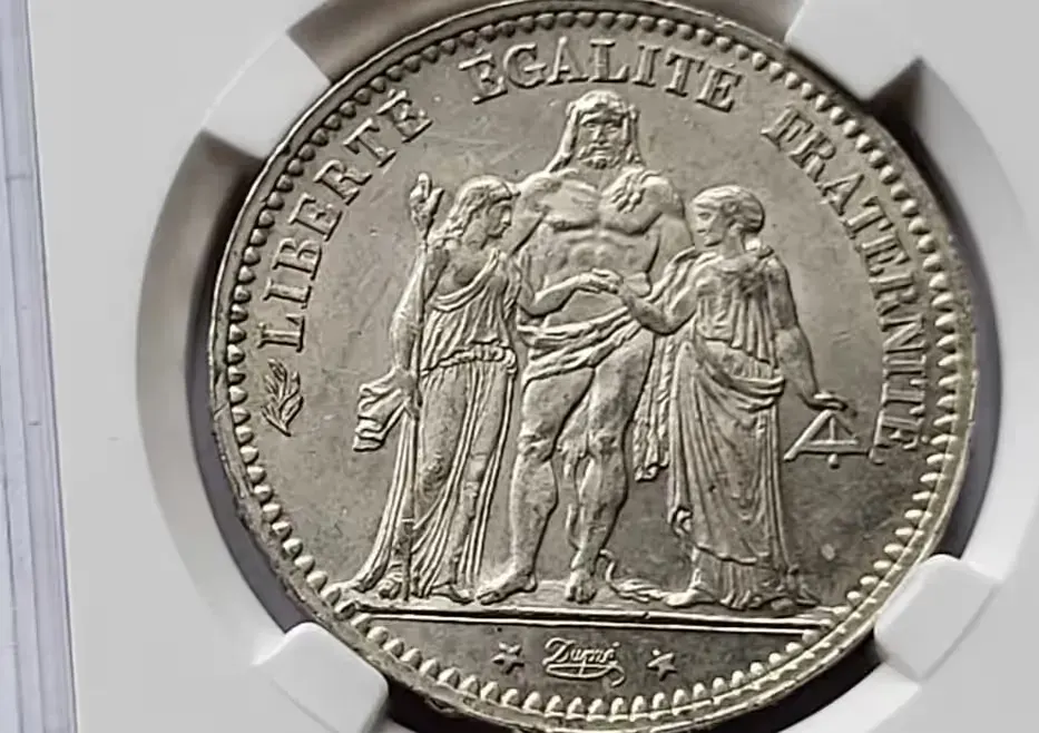 5 franków 1873  Francja — praca twórcy Wojtek na Freshwall Marketplace