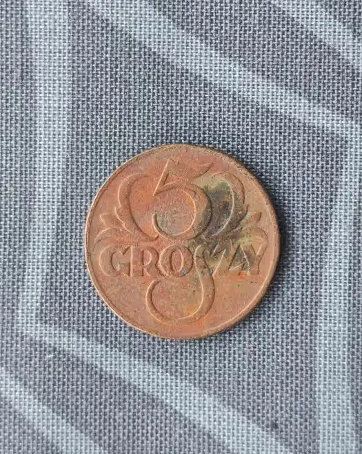 5 gr 1934r 5 groszy moneta — praca twórcy Roman Hroboczyński na Freshwall Marketplace