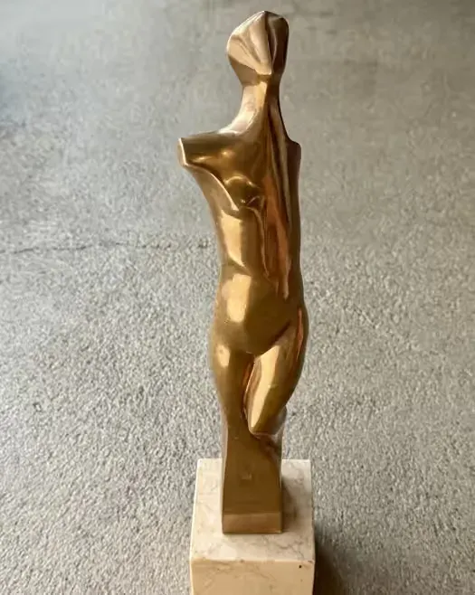 Alfredo Lanz Rzeźba z Brązu Totality Akt Modernism N-25 Unikat Inwestycja Henry Moore Space Age Mid-Century Galeria Mega Design Wybitna Figura z brązu — praca twórcy ArtCollector na Freshwall Marketplace