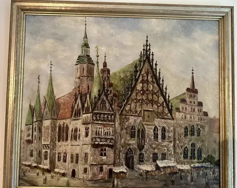 Breslau Wrocław obraz olejny — praca twórcy Andrzej na Freshwall Marketplace