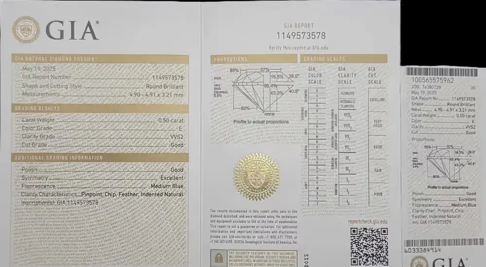 Brylant Naturalny - 0.50CT — praca twórcy Krzysztof K. na Freshwall Marketplace