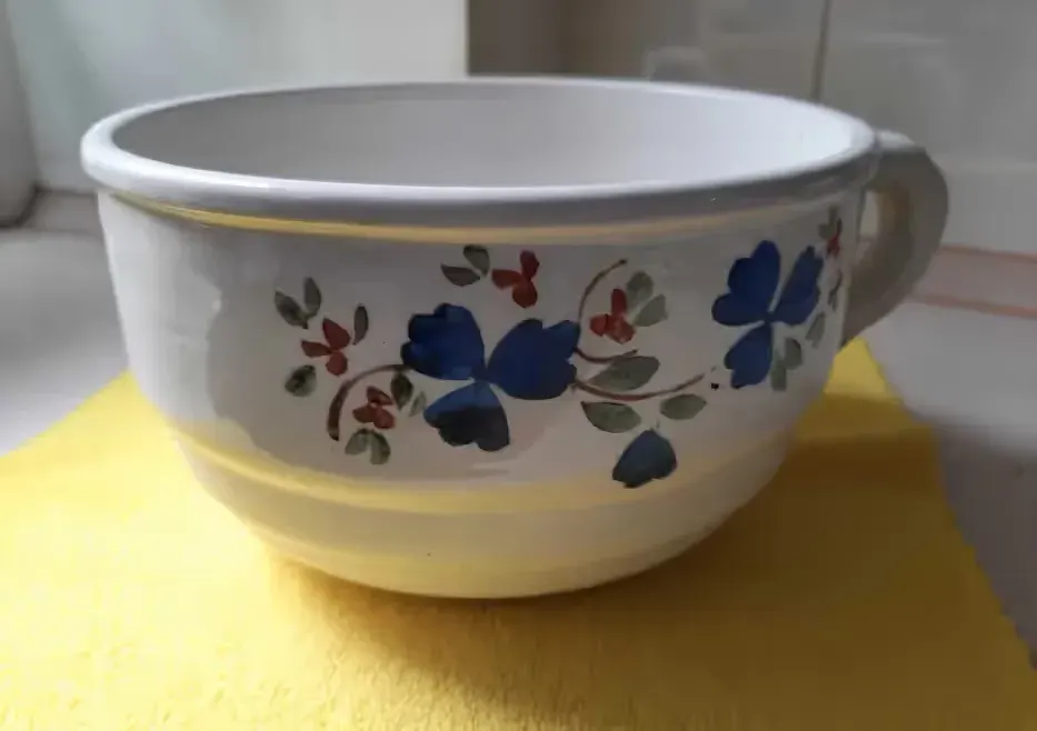 CERAMICZNY NOCNIK kwietnik osłona na doniczkę — praca twórcy Malgorzata na Freshwall Marketplace