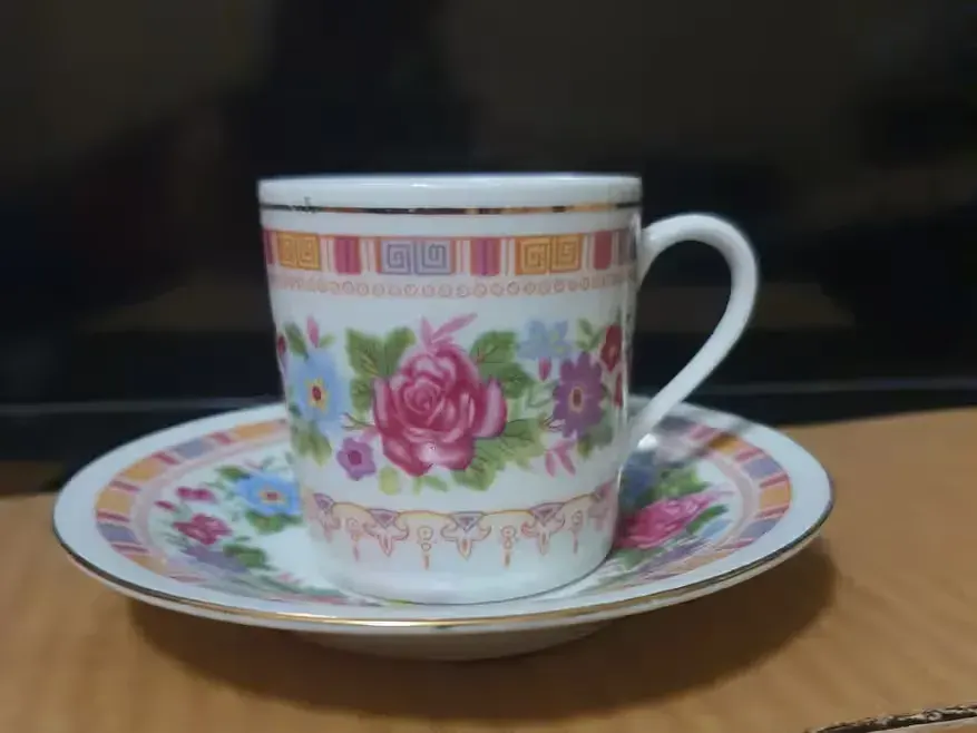 Chińska porcelana PRL serwis kawowy — praca twórcy Monika na Freshwall Marketplace