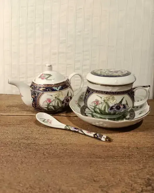 Chiński komplet do parzenia herbaty — praca twórcy Monika na Freshwall Marketplace