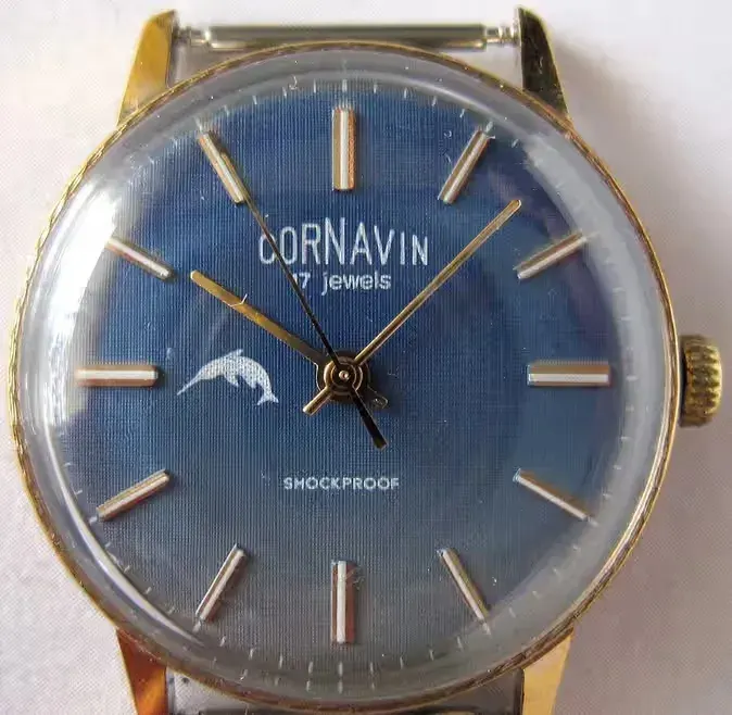 Cornavin (Raketa) papirus niebieska — praca twórcy Bogdan na Freshwall Marketplace