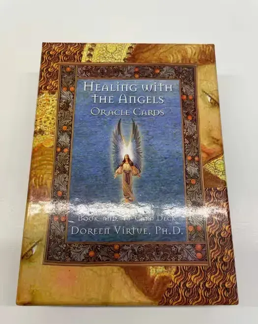 Doreen Virtue - Healing with the Angels - talia 44 kart z instrukcją — praca twórcy Ann7 na Freshwall Marketplace
