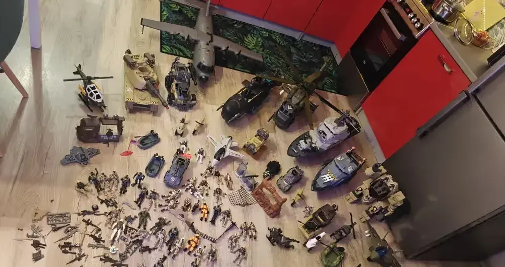 Duży zestaw Soldier force , chap mei , służby specjalne stan bdb — praca twórcy Wojciech na Freshwall Marketplace