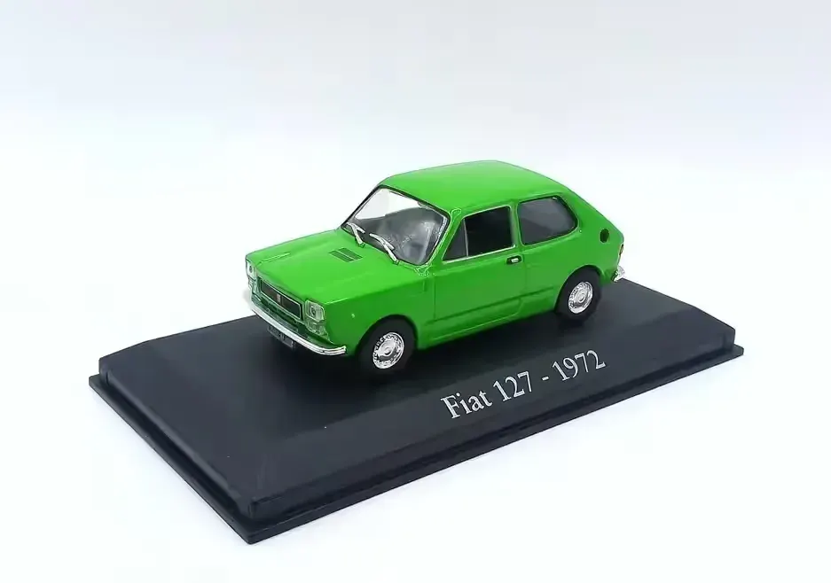 Fiat 127 green 1972 (display box) - skala 1:43 - DeAgostini — praca twórcy MiniAutka na Freshwall Marketplace