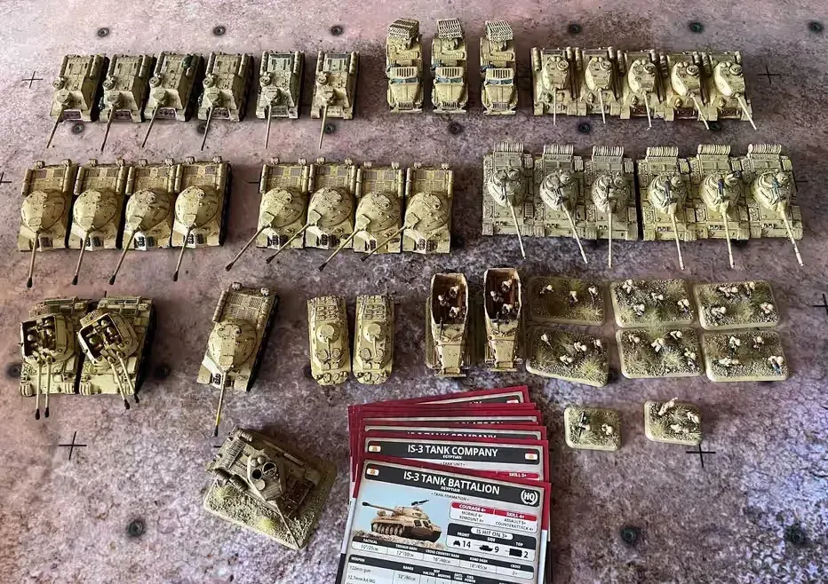 Flames of war - Fate of a Nation - Armia Egipska - gotowa do gry — praca twórcy Zibi na Freshwall Marketplace