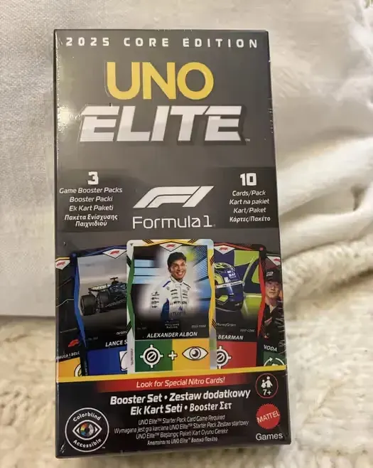 Formuła 1 Booster Set 2025 Uno Elite Mattel — praca twórcy MarekT na Freshwall Marketplace