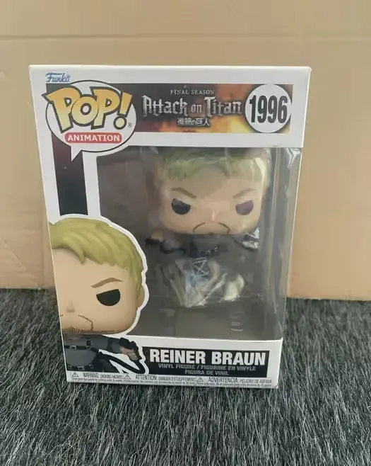 Funko pop Attack on Titan Reiner Braun — praca twórcy Weronika na Freshwall Marketplace