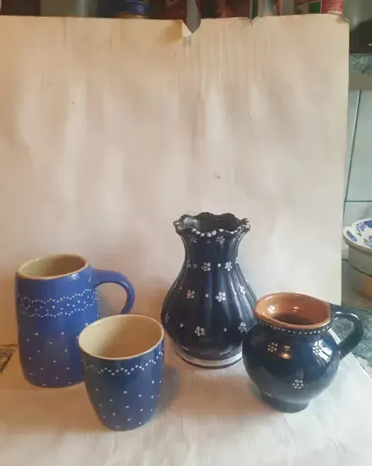 German Pottery Echt Bürgeler Ceramics Mug Slipware handmade. — praca twórcy Zenek Zalewski na Freshwall Marketplace