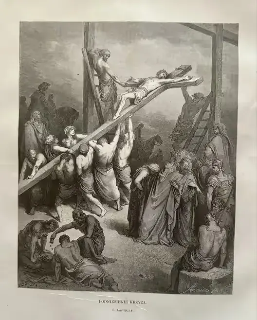 Grafika 1874 r Gustawe Dore — praca twórcy Andrzej na Freshwall Marketplace