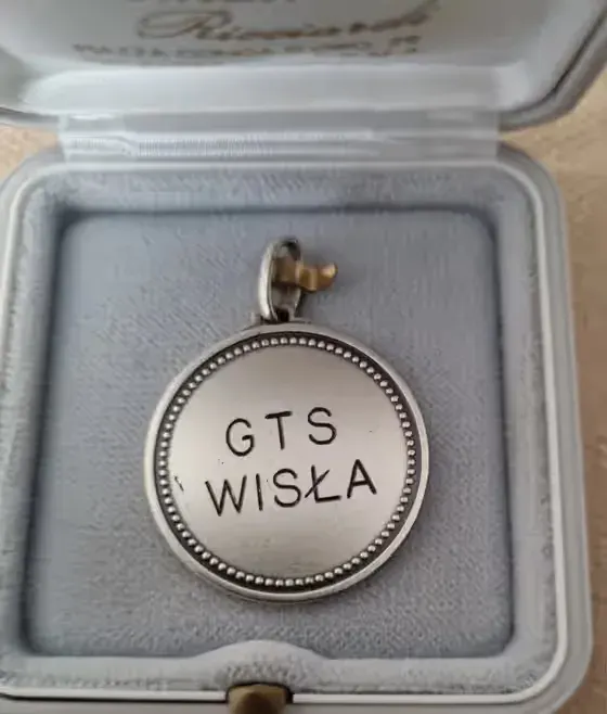 GTS Wisła Kraków żeton medal pamiątka — praca twórcy Andrzej na Freshwall Marketplace