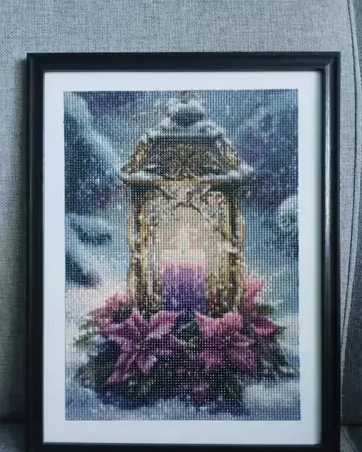 Haft diamentowy ręcznie robiony 40x50 — praca twórcy Anna na Freshwall Marketplace