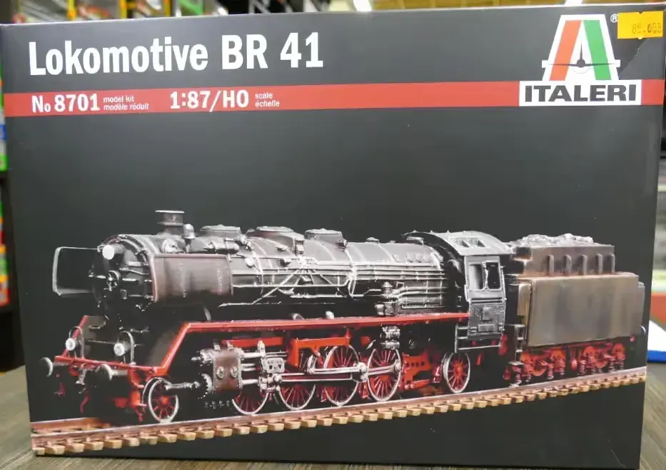 Italeri 8701 Model Do Sklejania Lokomotywa BR 41 Scala 1:87 HO Nowa — praca twórcy Artur na Freshwall Marketplace