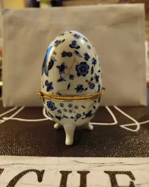 Jajko ceramiczne a"la faberge — praca twórcy Wojciech na Freshwall Marketplace
