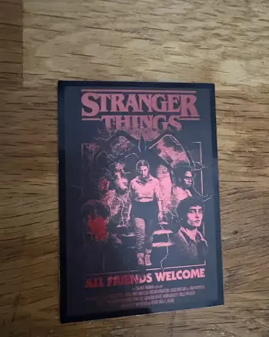 Karta kolekcjonerska Stranger Things 138-jak Nowa — praca twórcy Magda na Freshwall Marketplace