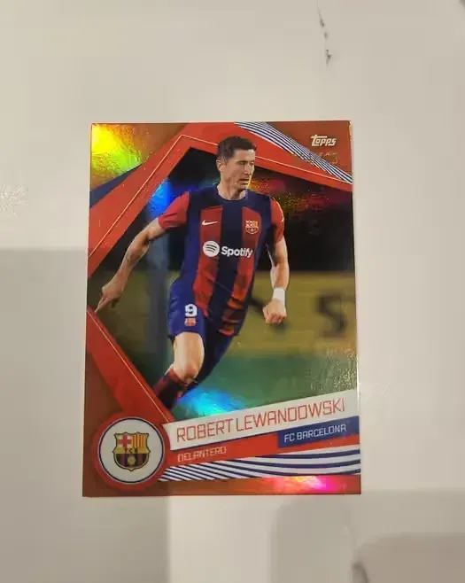 Karta topps limited Lewandowski  04/125 — praca twórcy Patrycja na Freshwall Marketplace