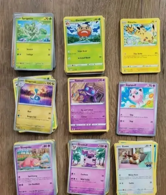 Karty Pokemon mix 100 wzorów plus karta specjalna. Oryginalne — praca twórcy Marcin na Freshwall Marketplace