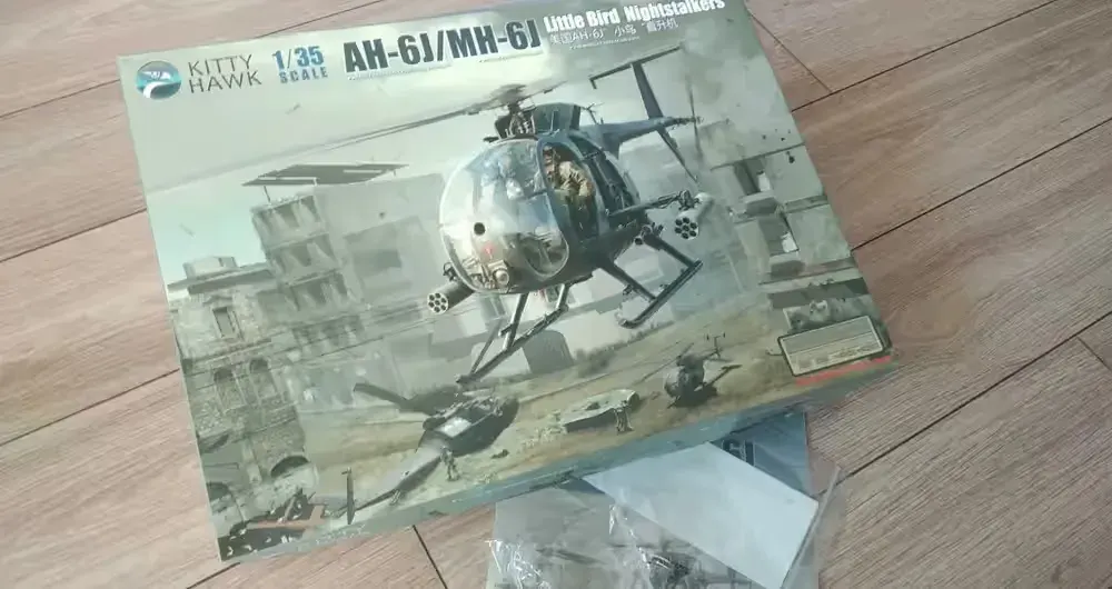 Kitty Hawk 1:35 AH-6j/MH-6J Little Bird Model do sklejania - Nowy — praca twórcy Piotr Danielewicz na Freshwall Marketplace
