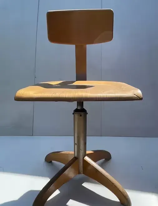 Krzesło Bauhaus , retro, Drehstuhl Nr 2 Ama Elastik Mod. Nr 364 — praca twórcy Marcin na Freshwall Marketplace