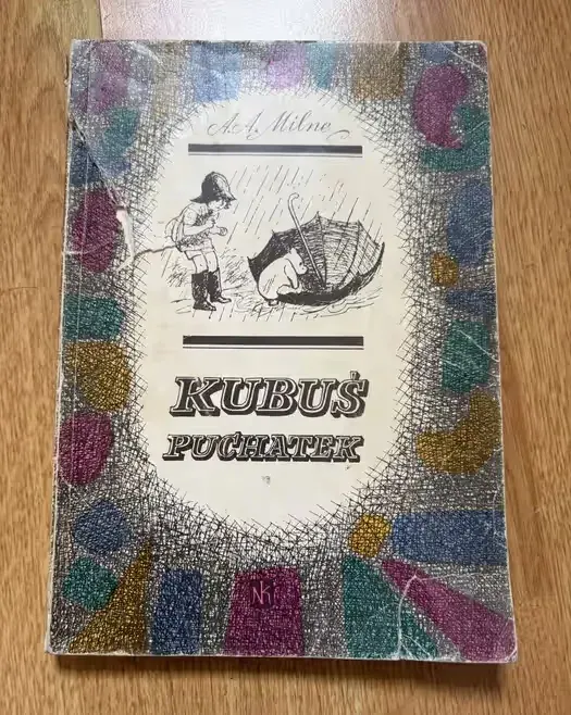 Kubuś Puchatek 1982 rok wydanie — praca twórcy Natalia na Freshwall Marketplace