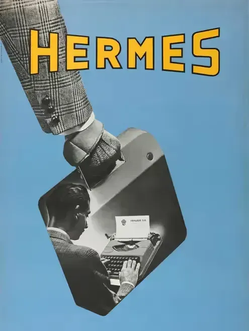 Kultowa szwajcarska maszyna do pisania Hermes Baby, stan idealny, 100% — praca twórcy Basia na Freshwall Marketplace