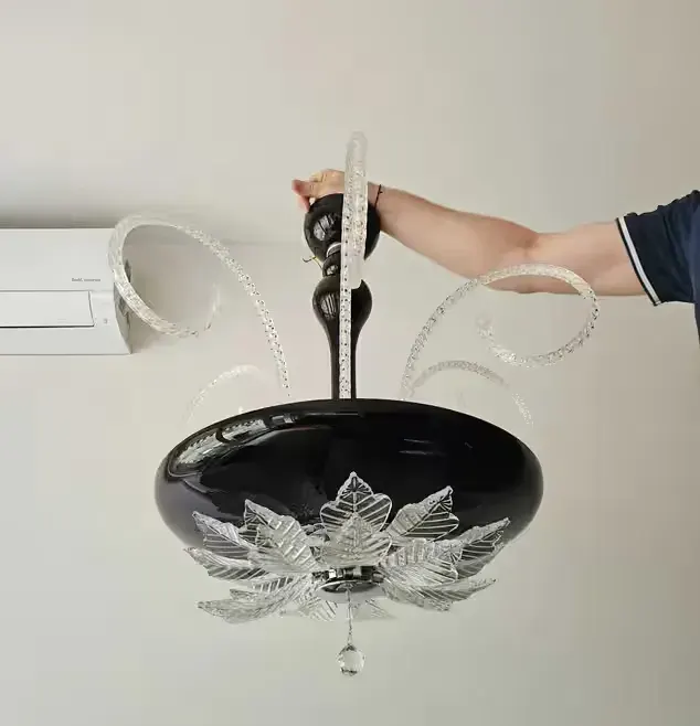 Lampa Azzardo -  nowoczesny żyrandol w stylu retro — praca twórcy Małgorzata na Freshwall Marketplace