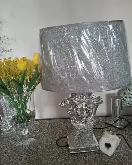 Lampa glamur srebrna — praca twórcy Marzena na Freshwall Marketplace
